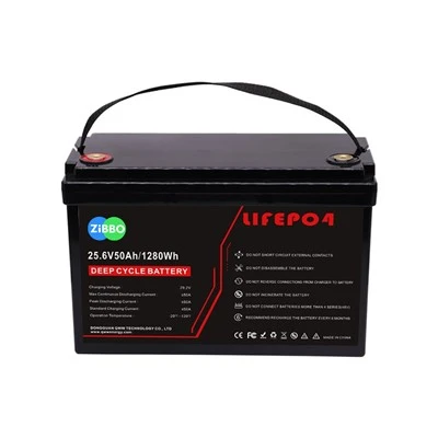 24V   50AH   Fond   Ċiklu   Rechargeable   Batterija